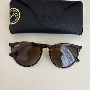 Ray-Ban Brown Sunglasses with Black Case